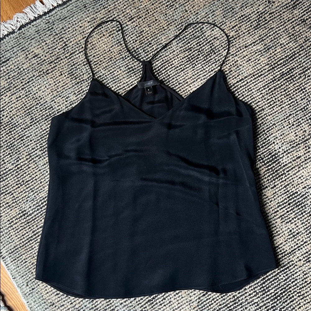 J. Crew Elegant Black Camisole